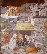Fra Filippo Lippi The Nativity and Adoration of the Shepherds oil painting reproduction